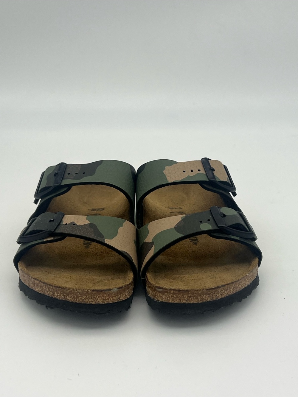 Birkenstock Arizona slides sandals kids size 1 eu 32 camouflage strap shoes - Picture 4 of 8